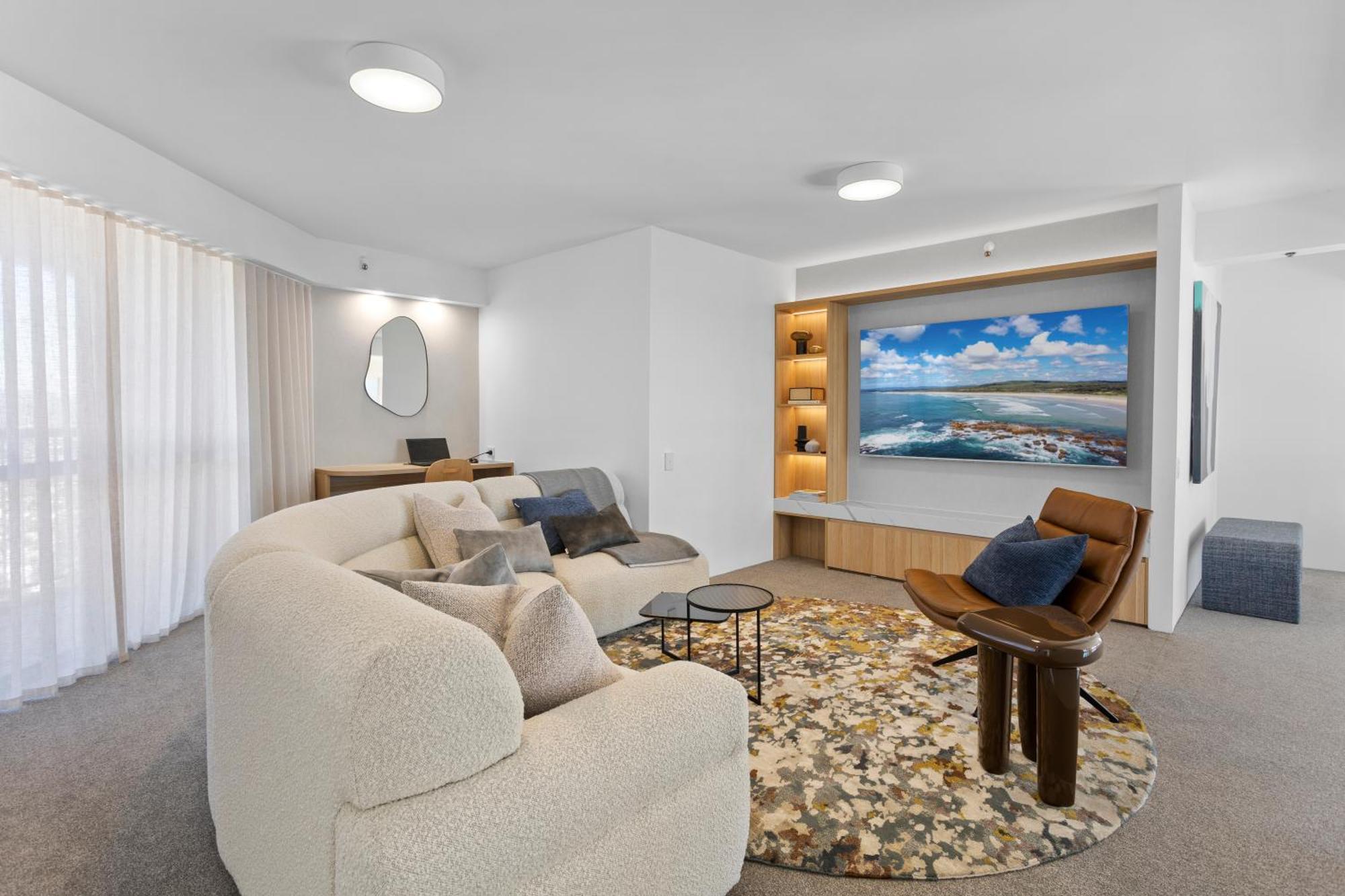 Burleigh Esplanade Apartments Guldkusten Exteriör bild